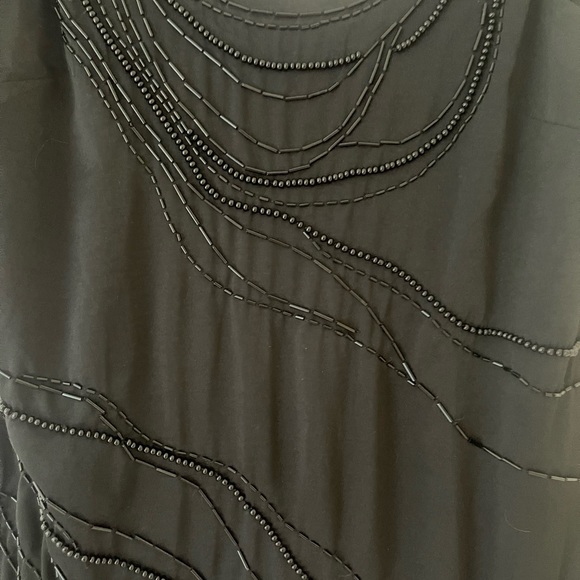 Banana Republic beaded sleeveless top. - Picture 2 of 4